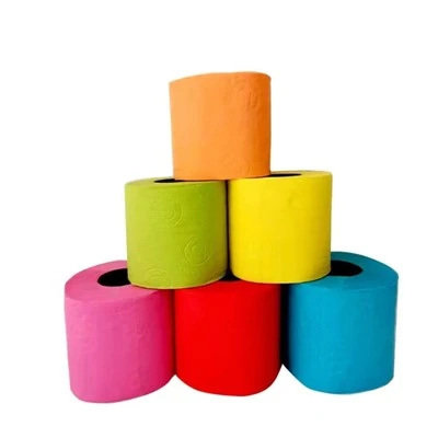 Farebný toaletný papier